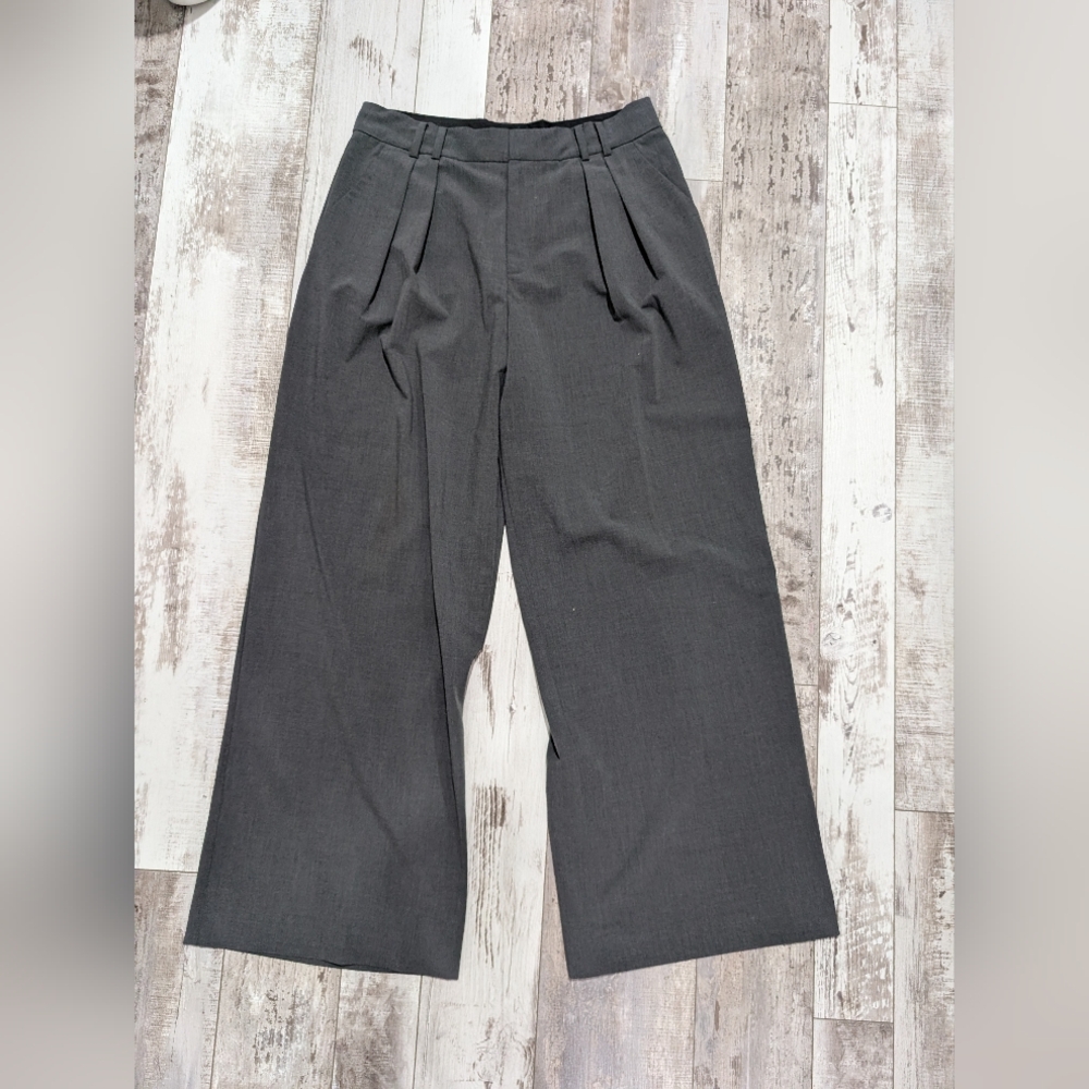 Zara PLEATED PANTS ZW COLLECTION size L - Picture 2 of 6